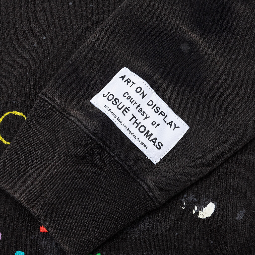 II Women's Embroidered Oversized Hoodie - Multicolor