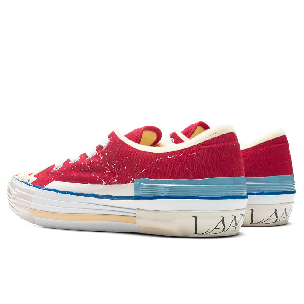II Low Vulcanized Sneakers - Red/Multicolor