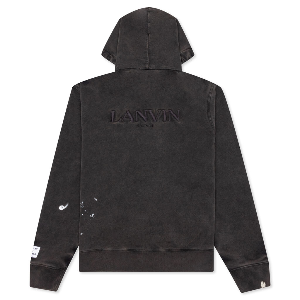 II Paris Embroidered Zipped Hoodie - Multicolor