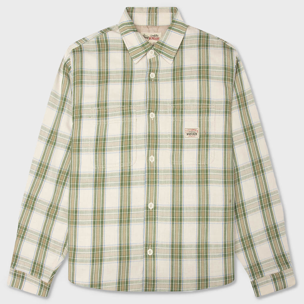 Lau Plaid Shirt - Off White
