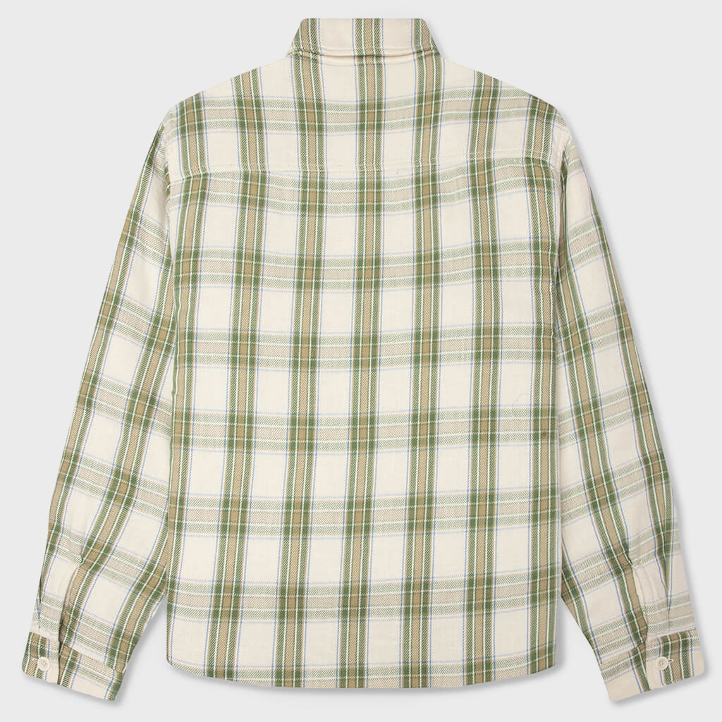 Lau Plaid Shirt - Off White