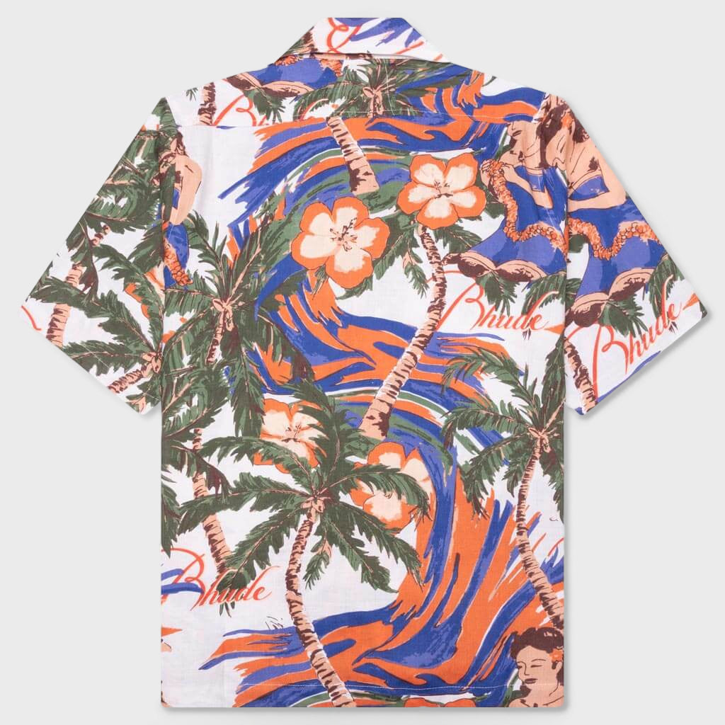 Le Fleur Linen Shirt - Multi