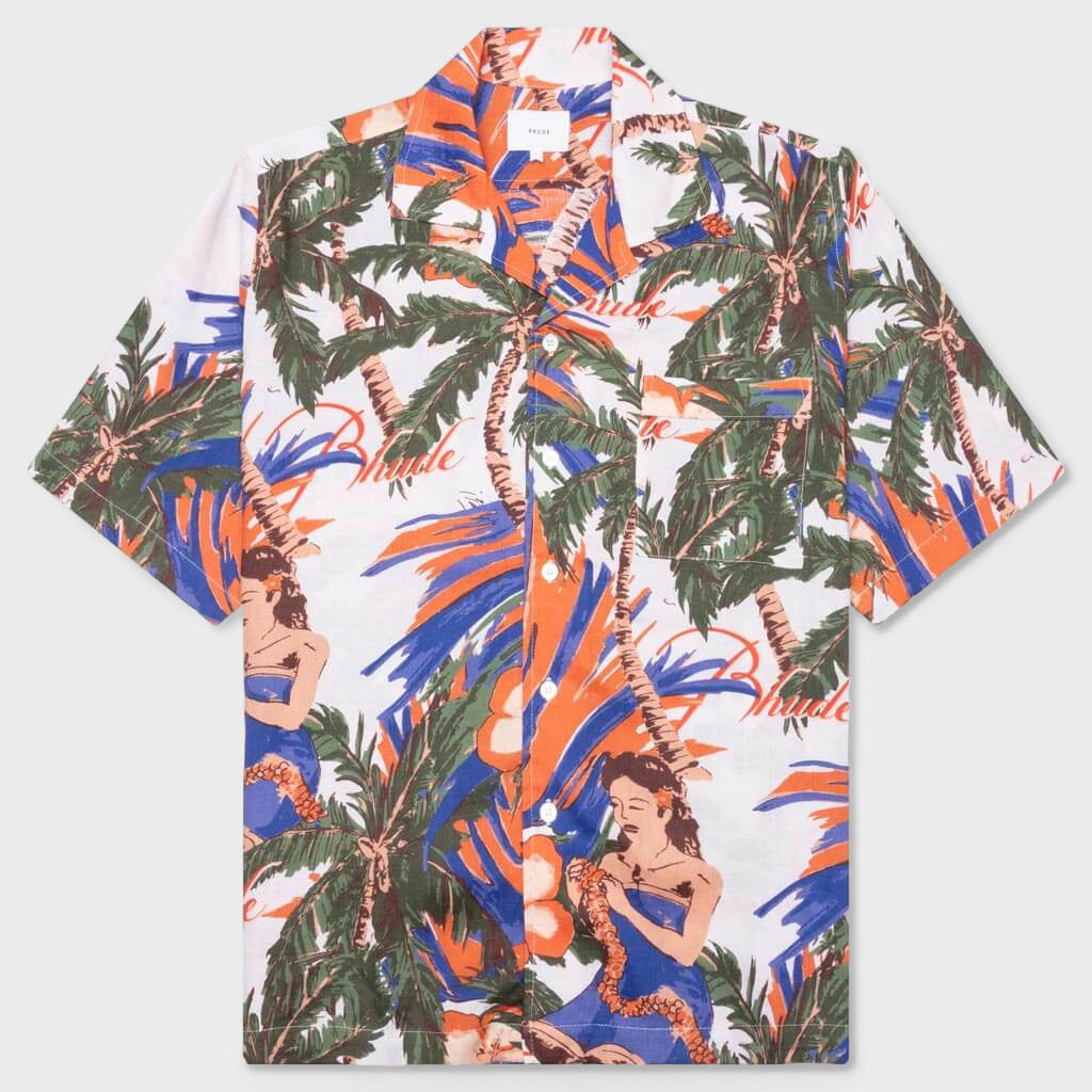 Le Fleur Linen Shirt - Multi