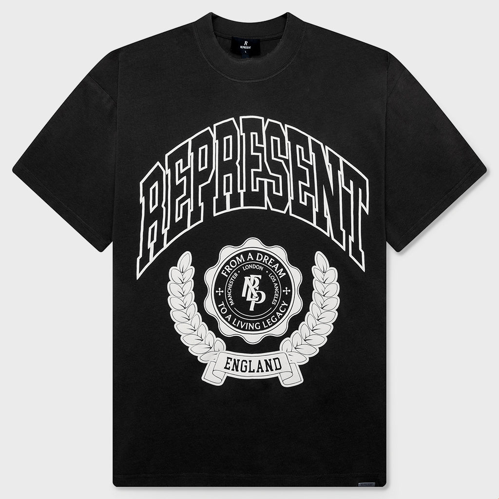Legacy Crest T-Shirt - Stained Black