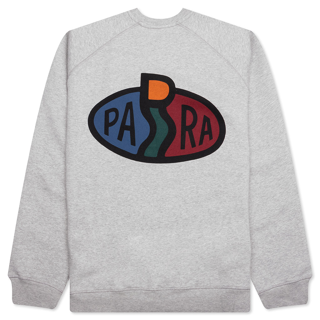 Legs Logo Crew Neck Sweatshirt - Heather Grey