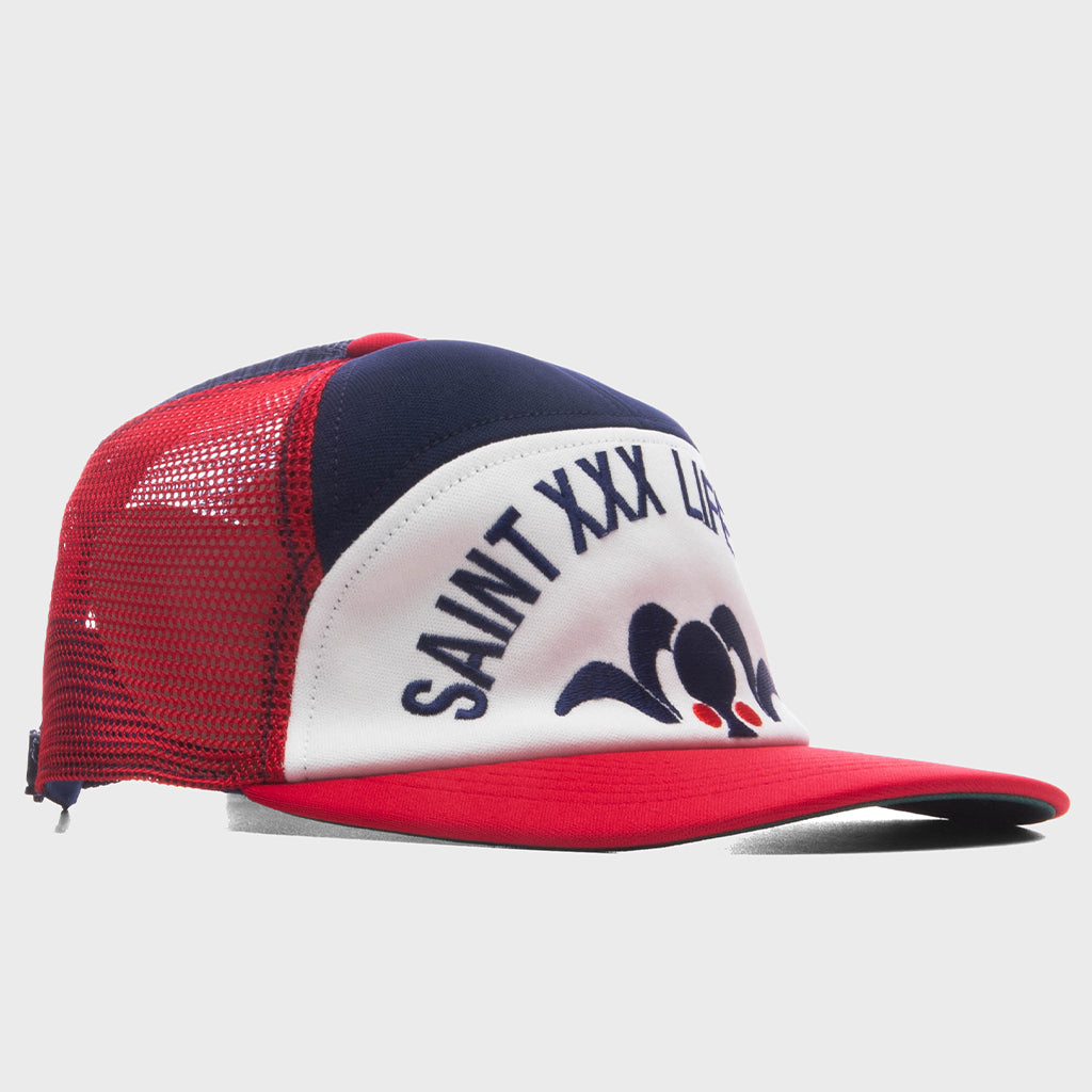 Life Style Mesh Cap - Navy/Red