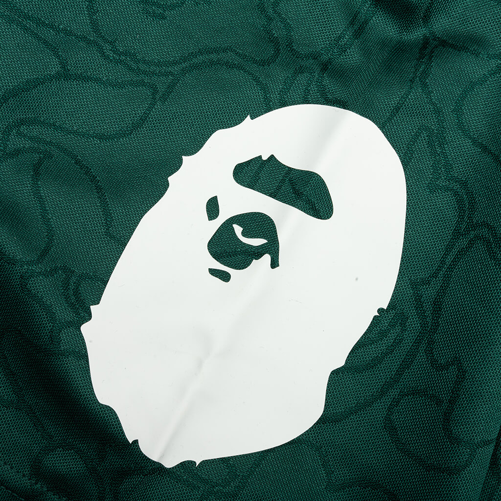Line Camo Multi Logo Relaxed Fit Football Jersey - Green