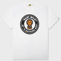 Line Camo Milo Busy Works Tee - White