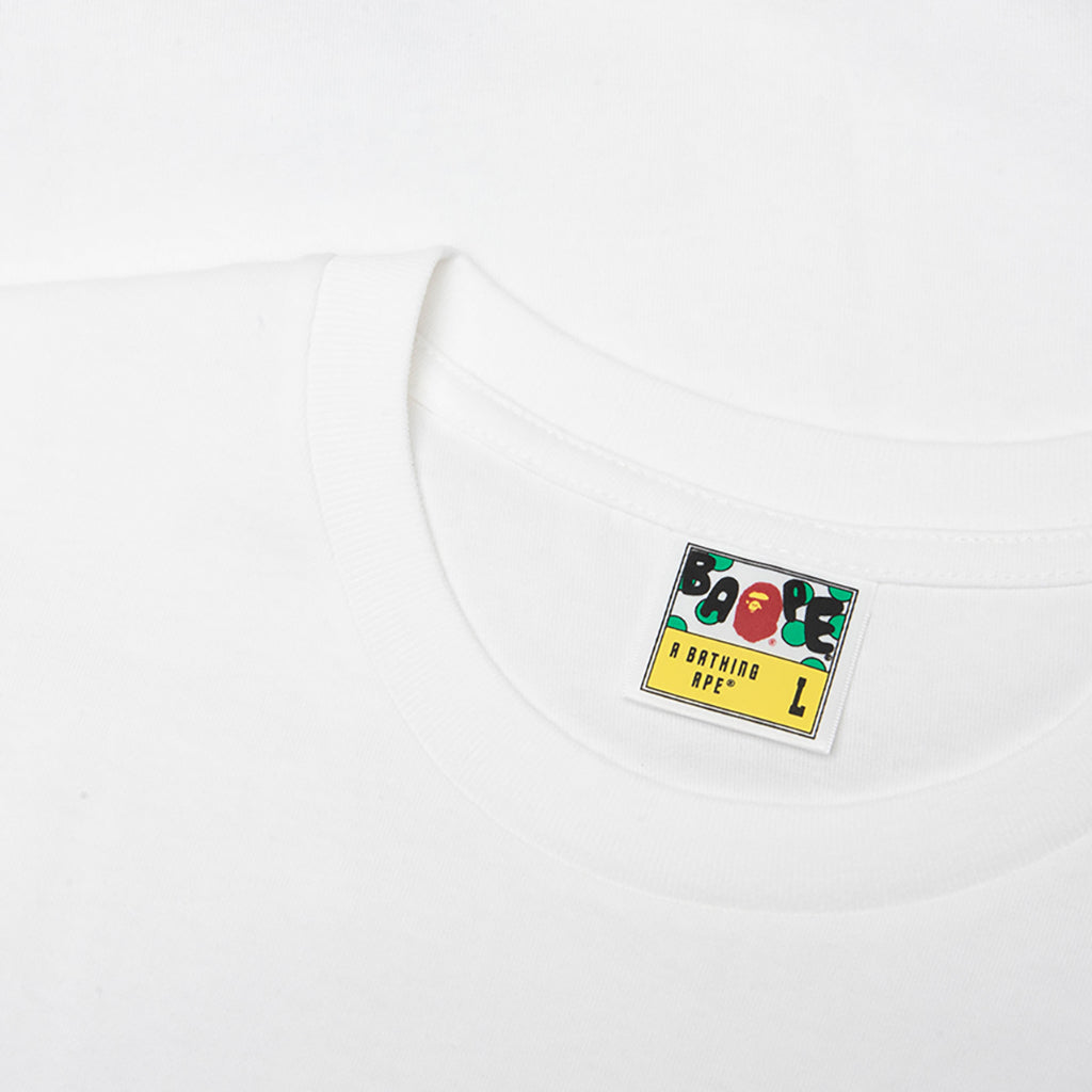 Line Camo Milo Busy Works Tee - White
