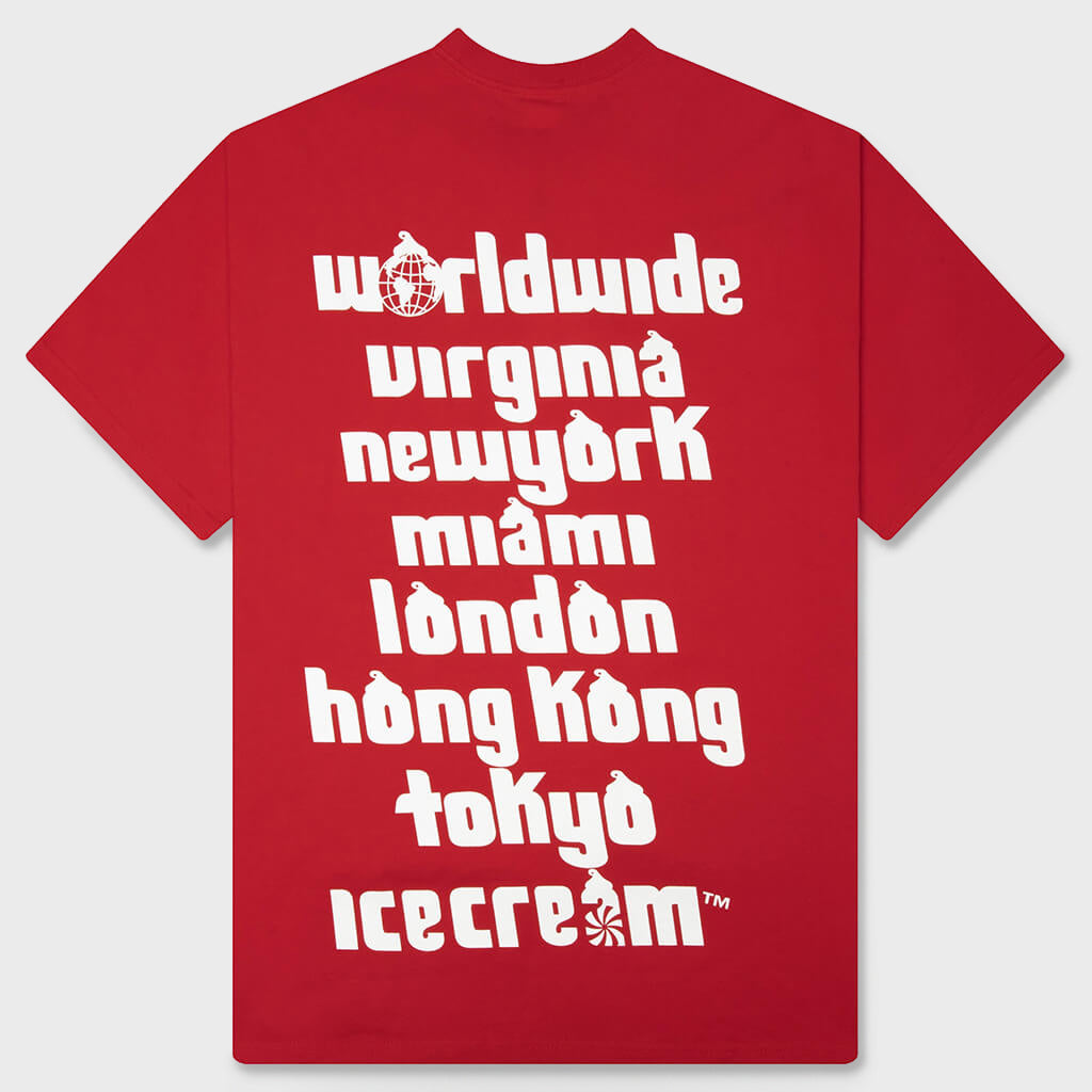 List S/S Tee - Salsa