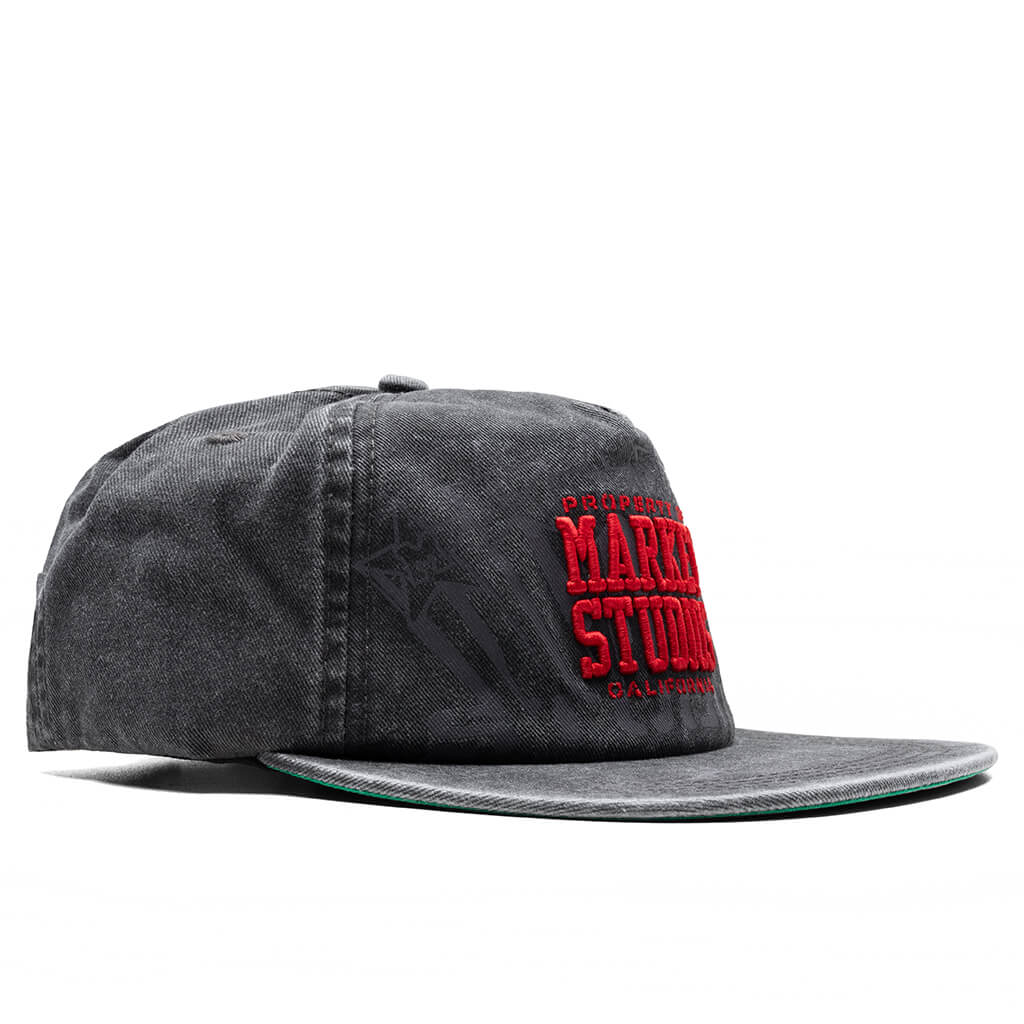 Locally Respected 5-Panel Hat - Black