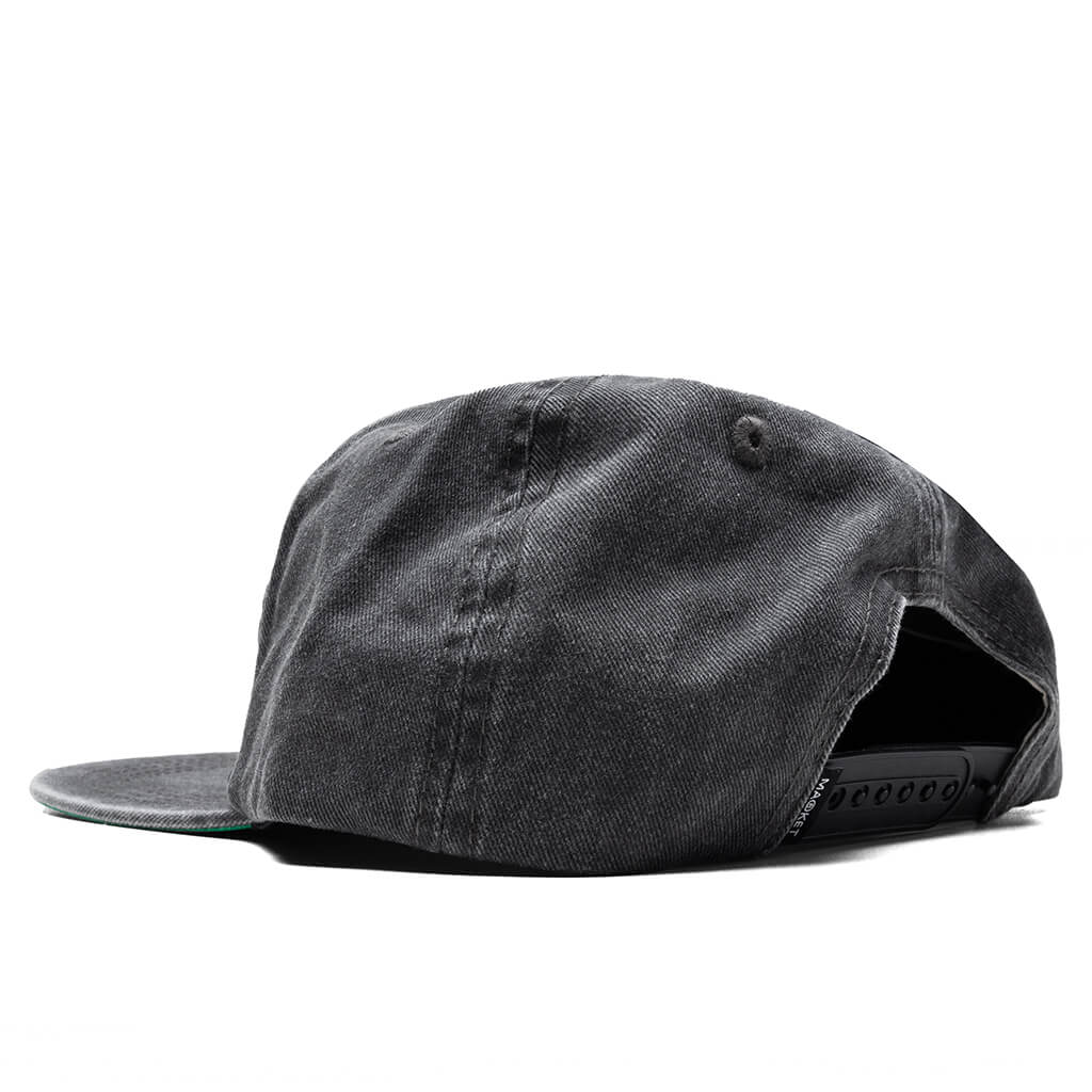 Locally Respected 5-Panel Hat - Black