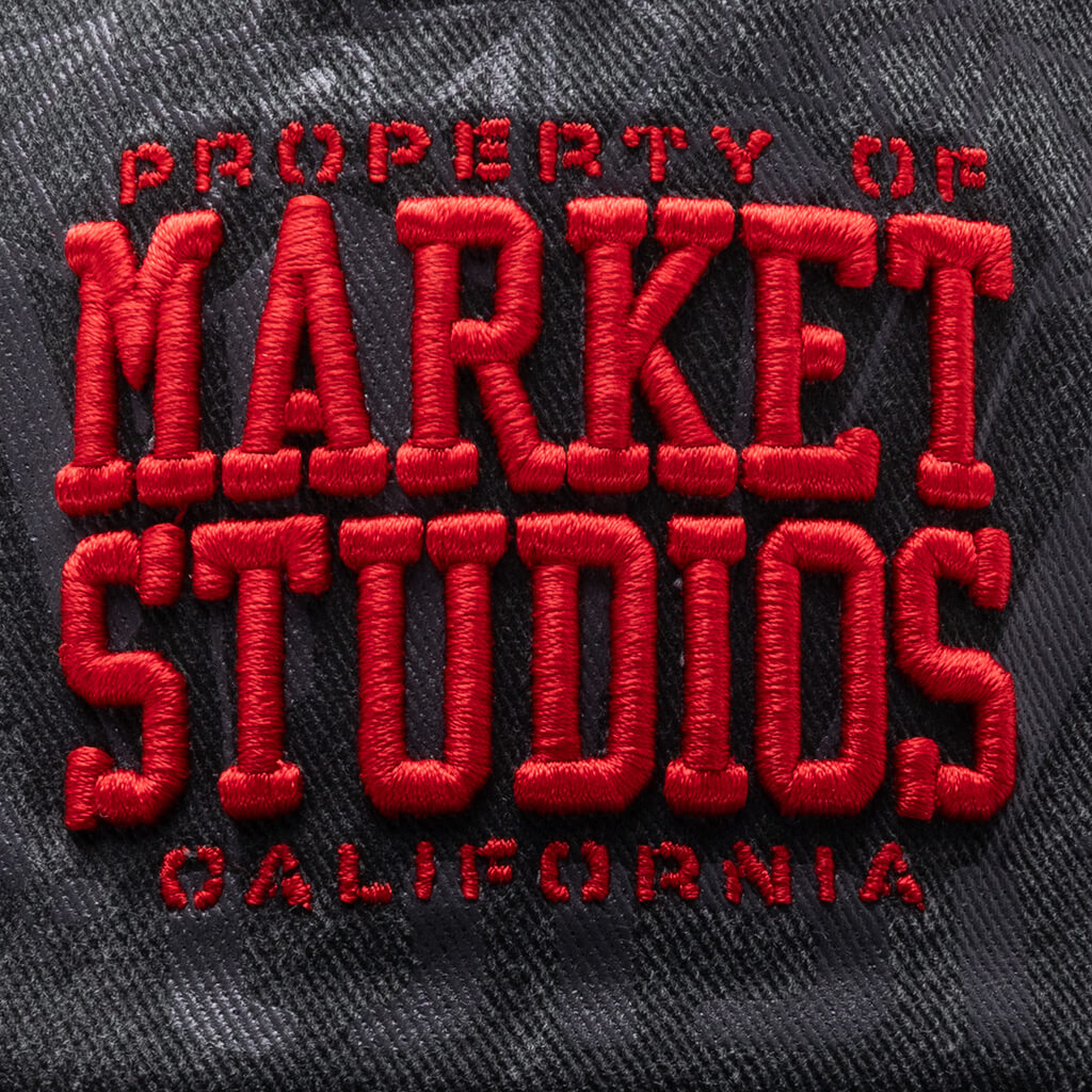 Locally Respected 5-Panel Hat - Black