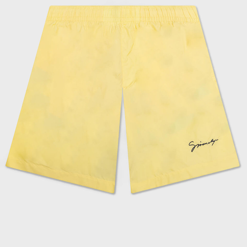 Signature Logo Swim Shorts - Banana