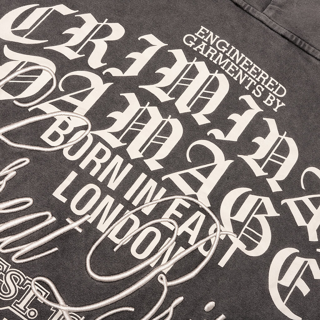 Logo Mania T-Shirt - Washed Grey