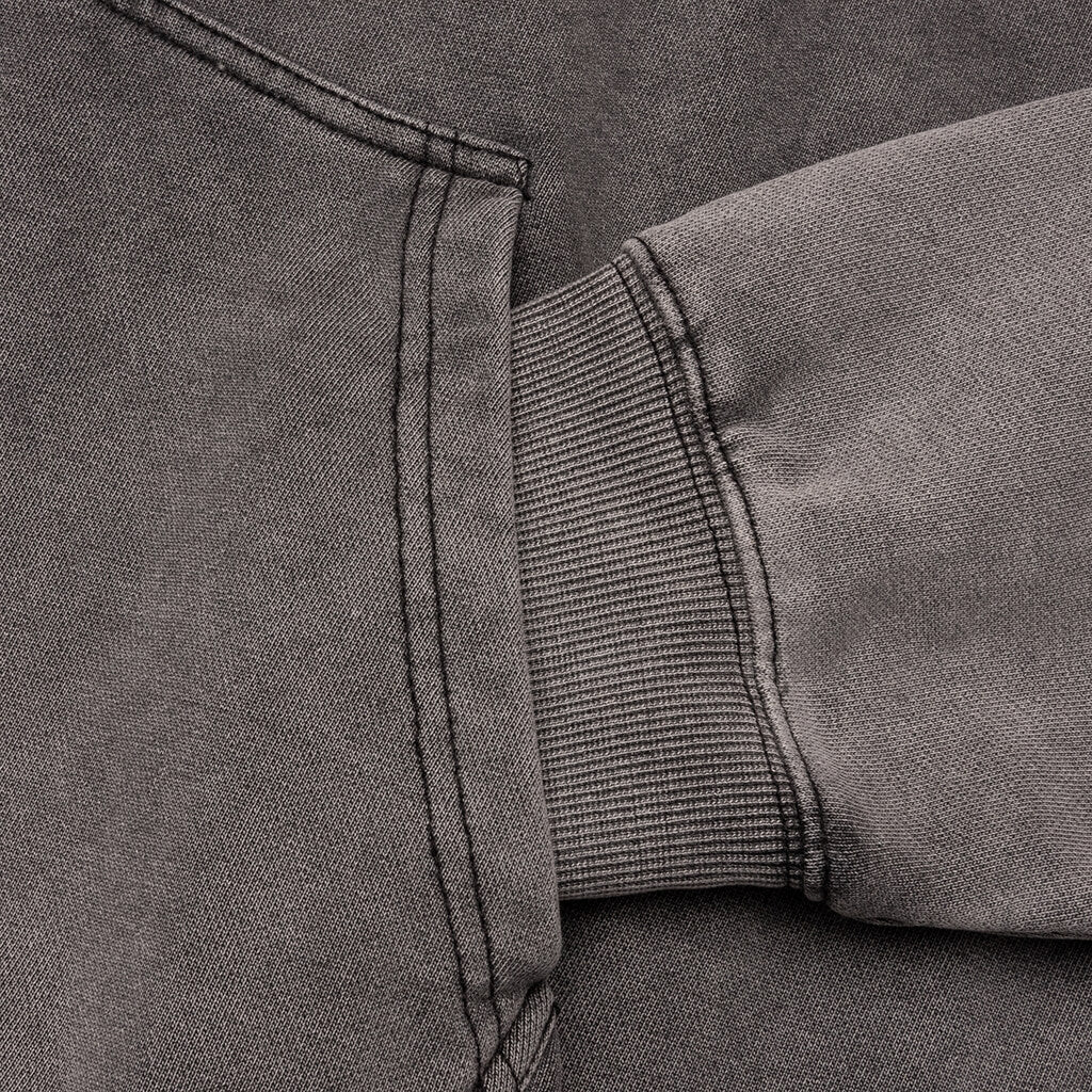 Logo Mania Hood - Washed Grey