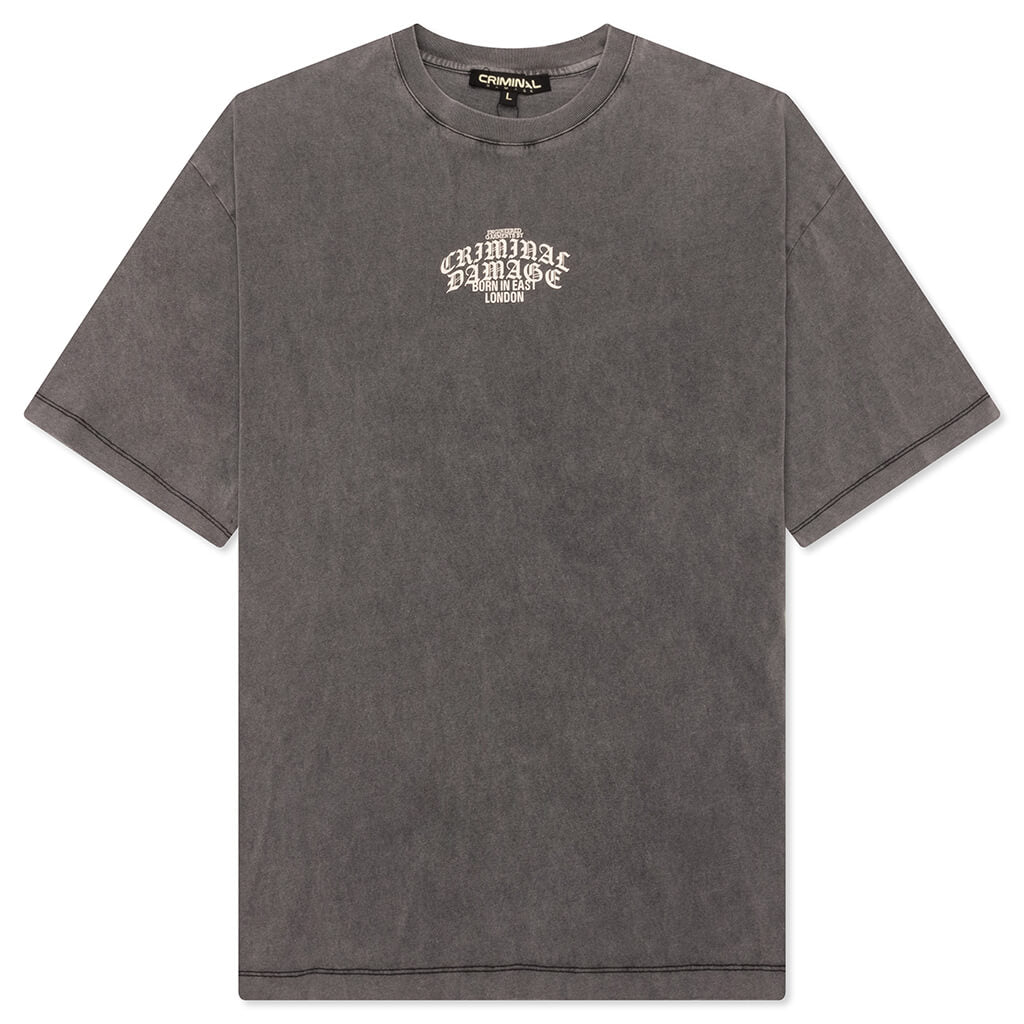 Logo Mania T-Shirt - Washed Grey