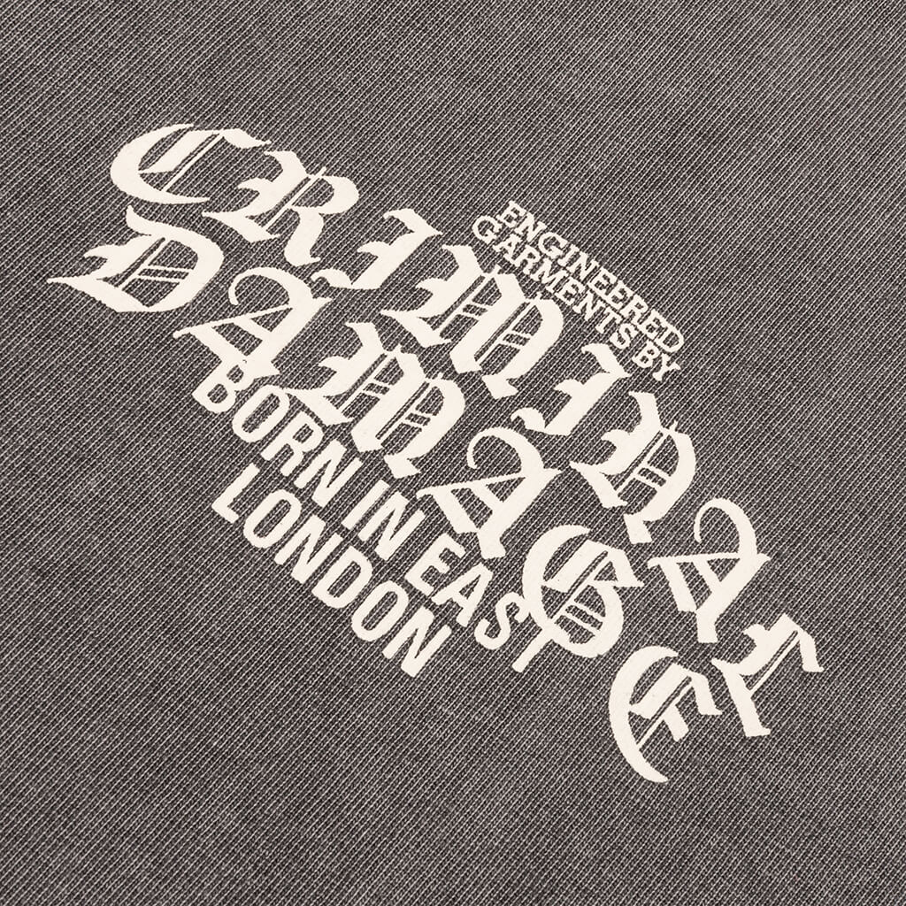 Logo Mania T-Shirt - Washed Grey