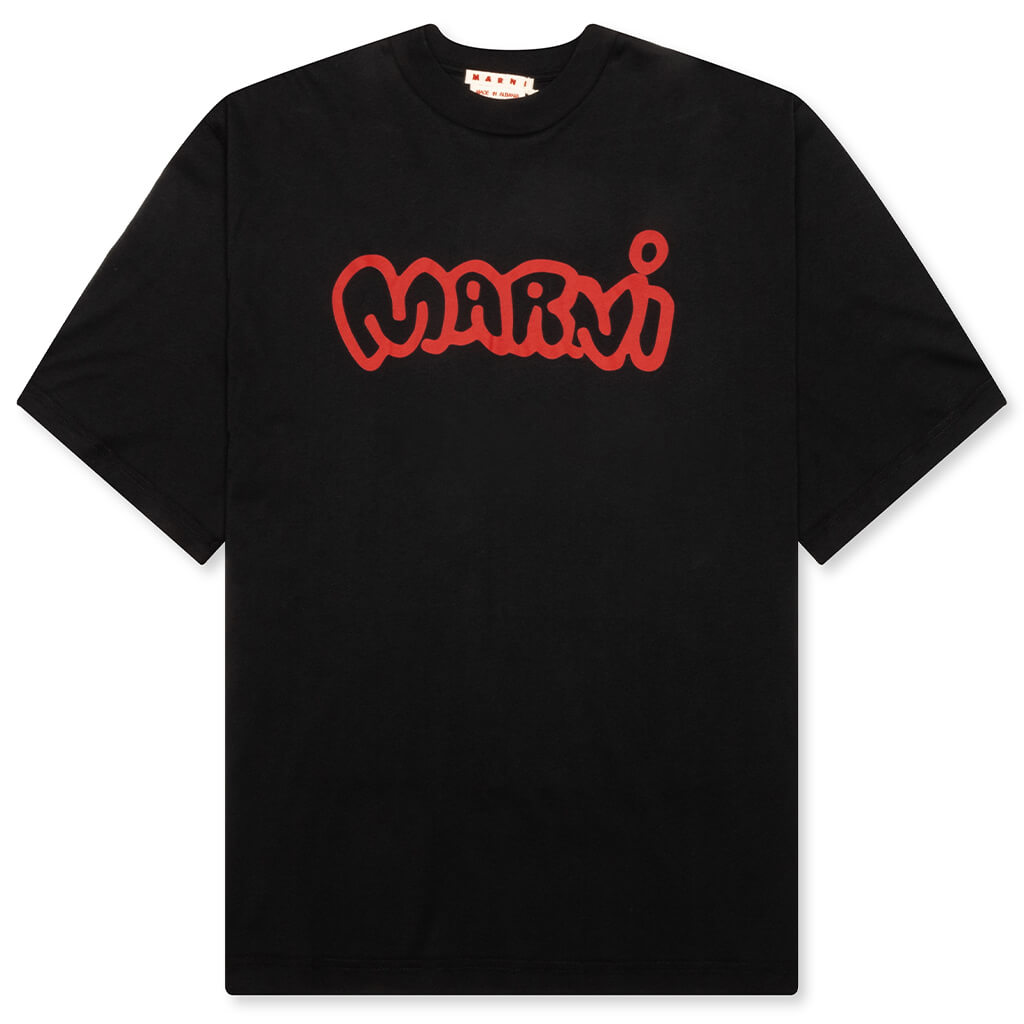 Srayed Logo T-Shirt - Black