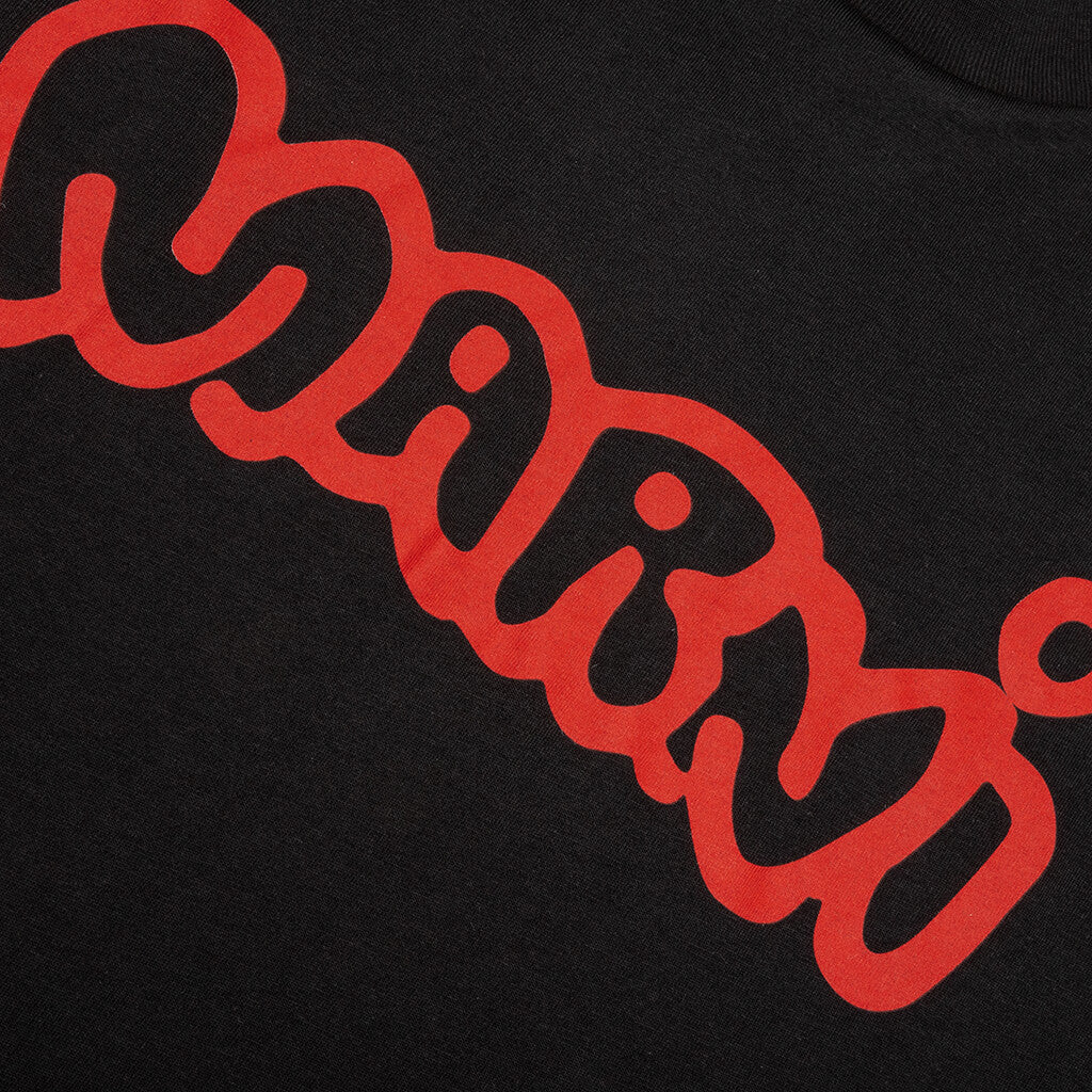 Srayed Logo T-Shirt - Black