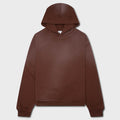 Logo Hooded Sweater - Chocolate Brown