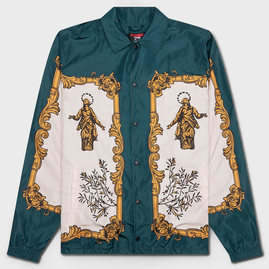 Lorenzo Coach Jacket - Dark Green