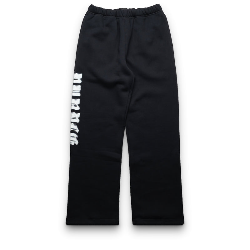 Purple Brand Smudged Gothic Sweatpant - Black