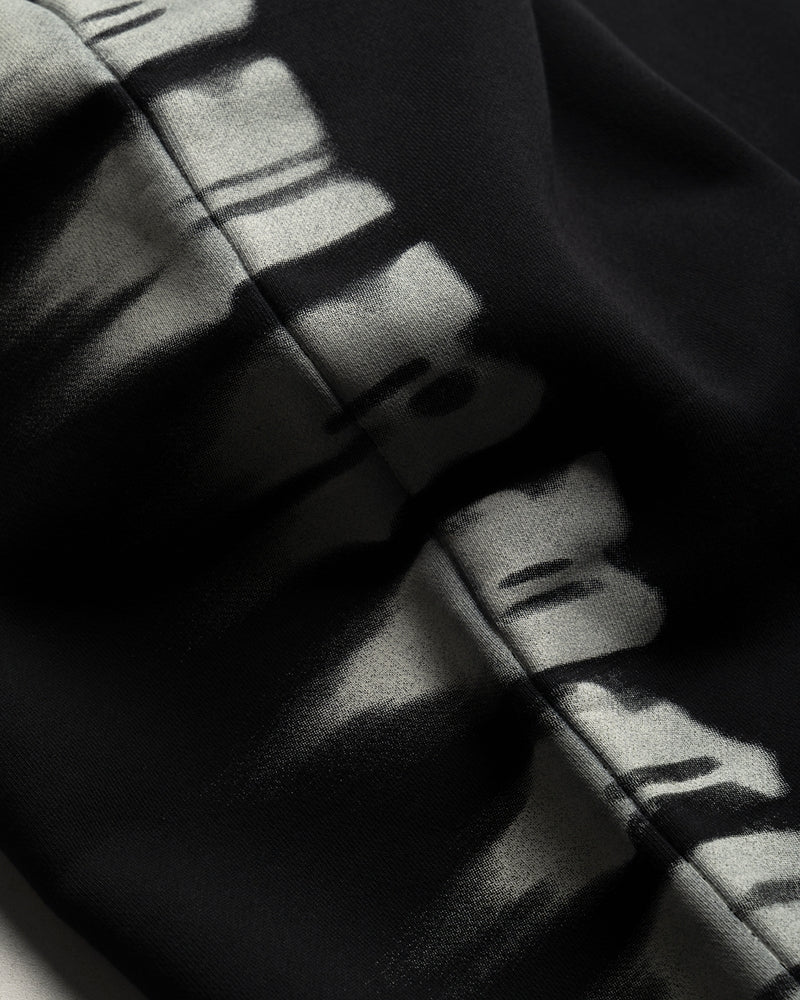 Purple Brand Smudged Gothic Sweatpant - Black