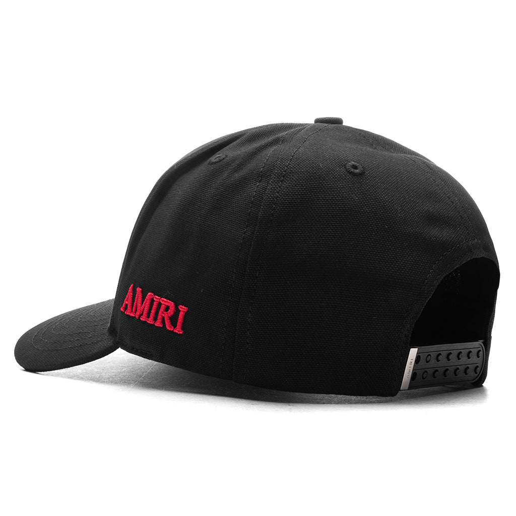 MA Quad Canvas Hat - Black/Red