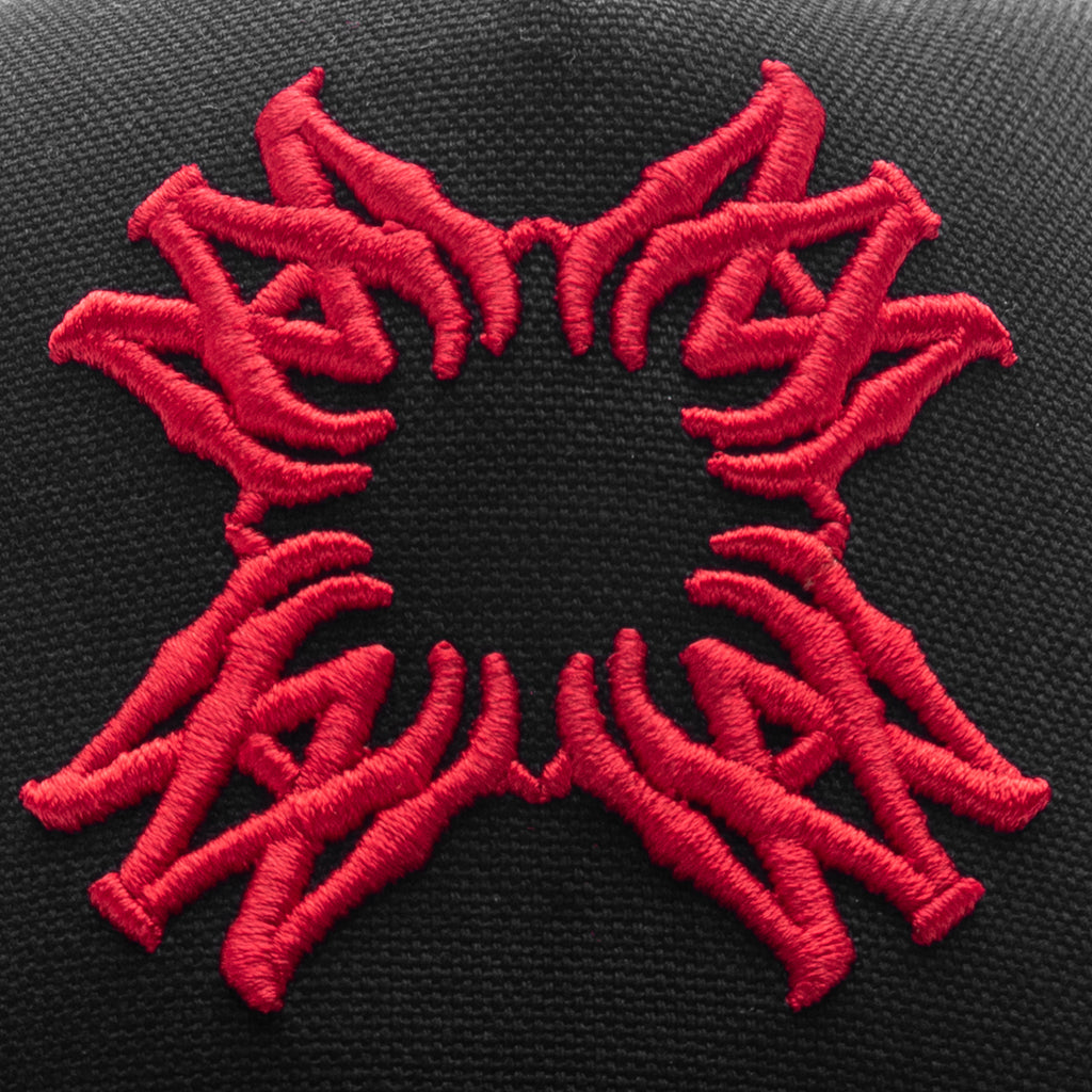 MA Quad Canvas Hat - Black/Red