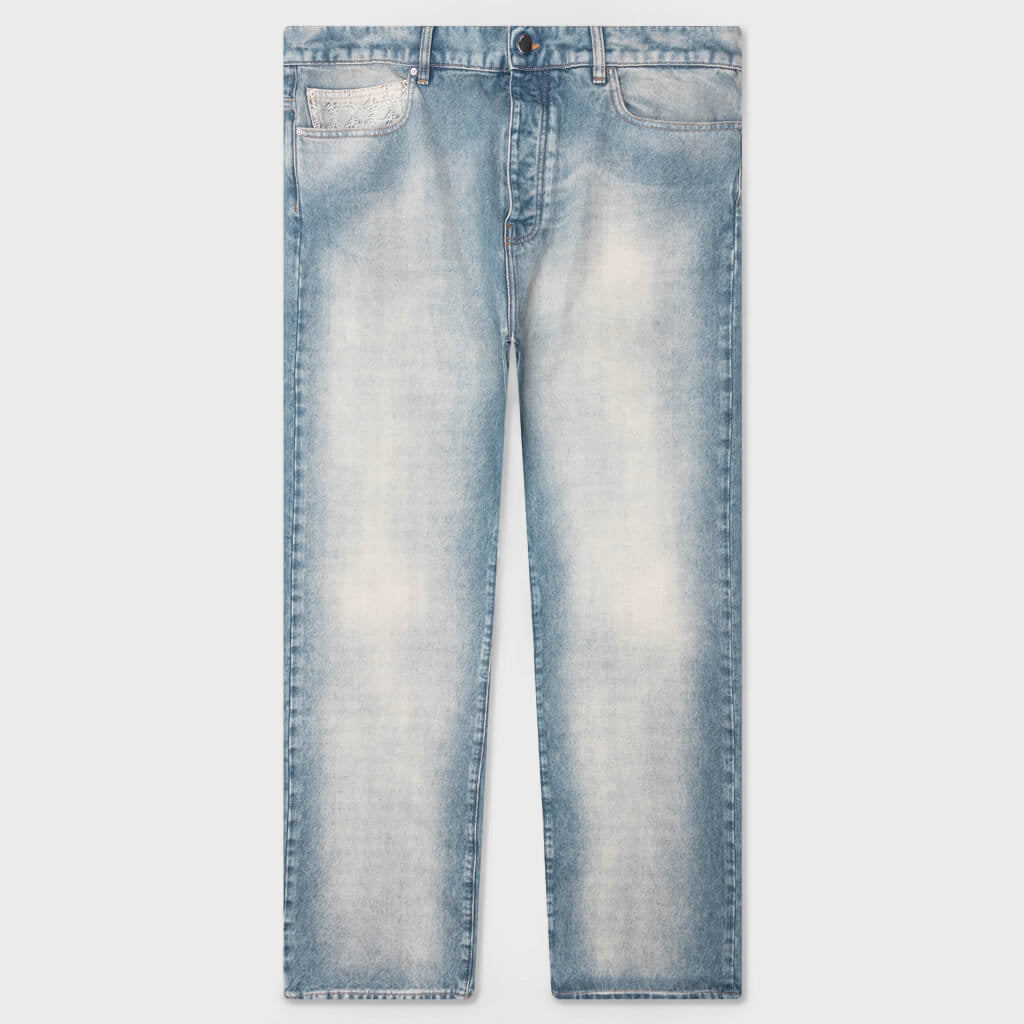 MA Quad Cuff Straight Jean - Antique Indigo