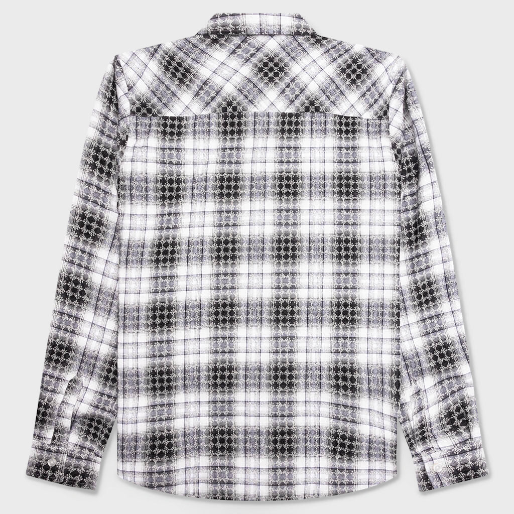 MA Quad Jacquard Flannel - Black