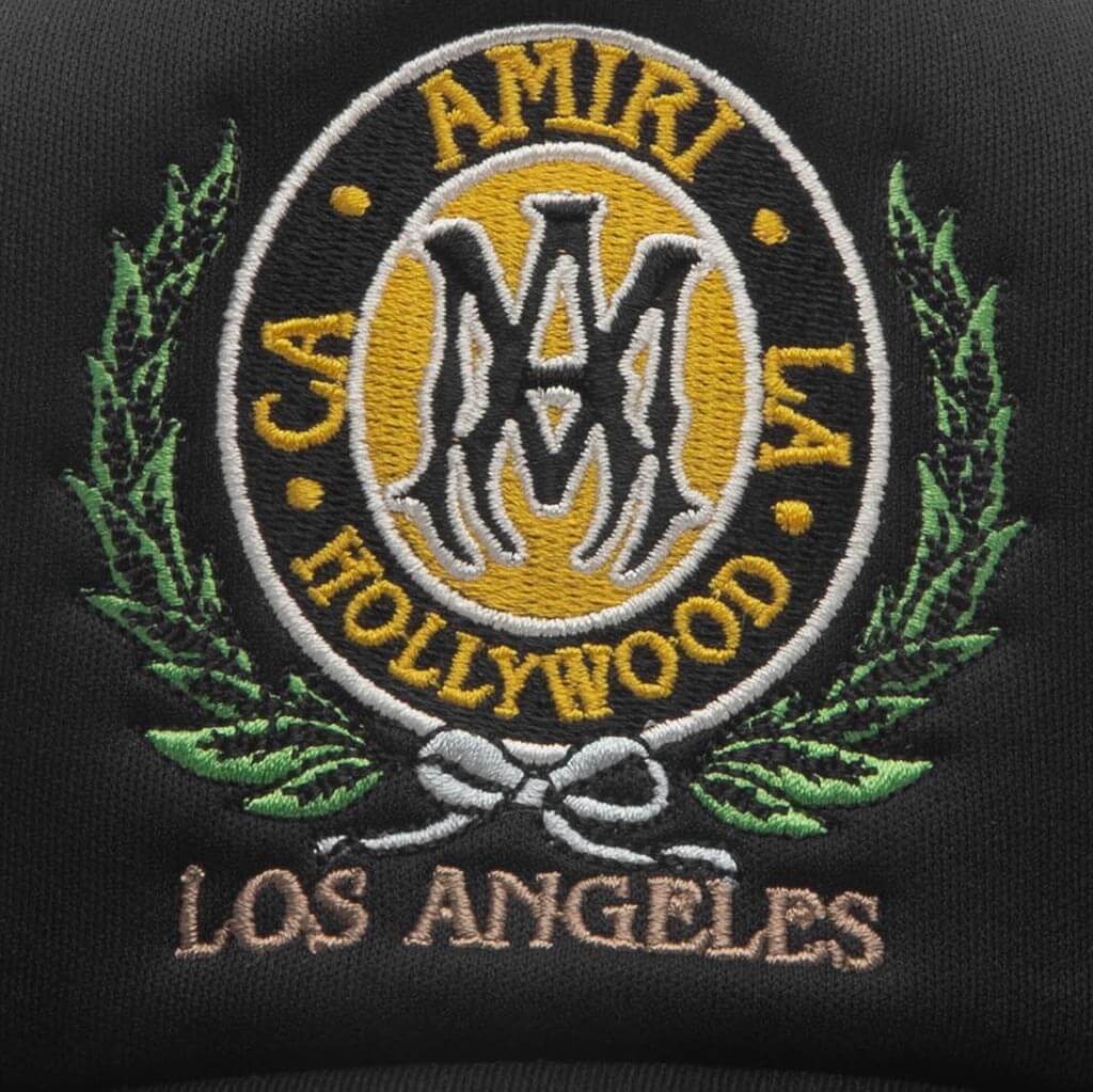 MA Crest Foam Trucker Hat - Black