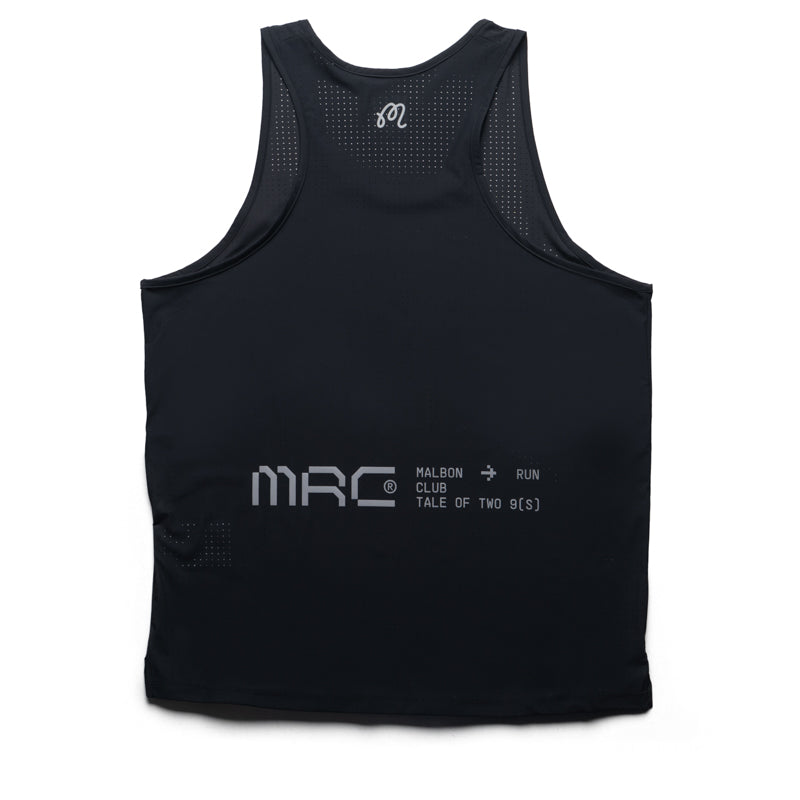 Malbon Run Club MRC Tank - Jet Black
