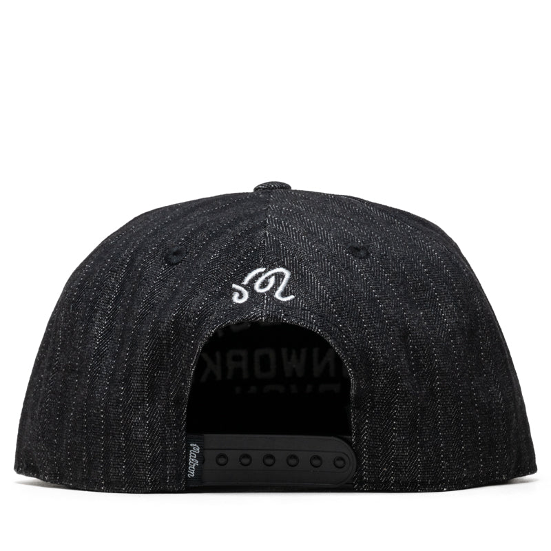 Malbon Golf Foreman Snapback - Black