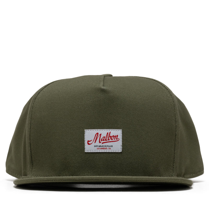 Malbon Golf Benchmark Snapback - Military Green