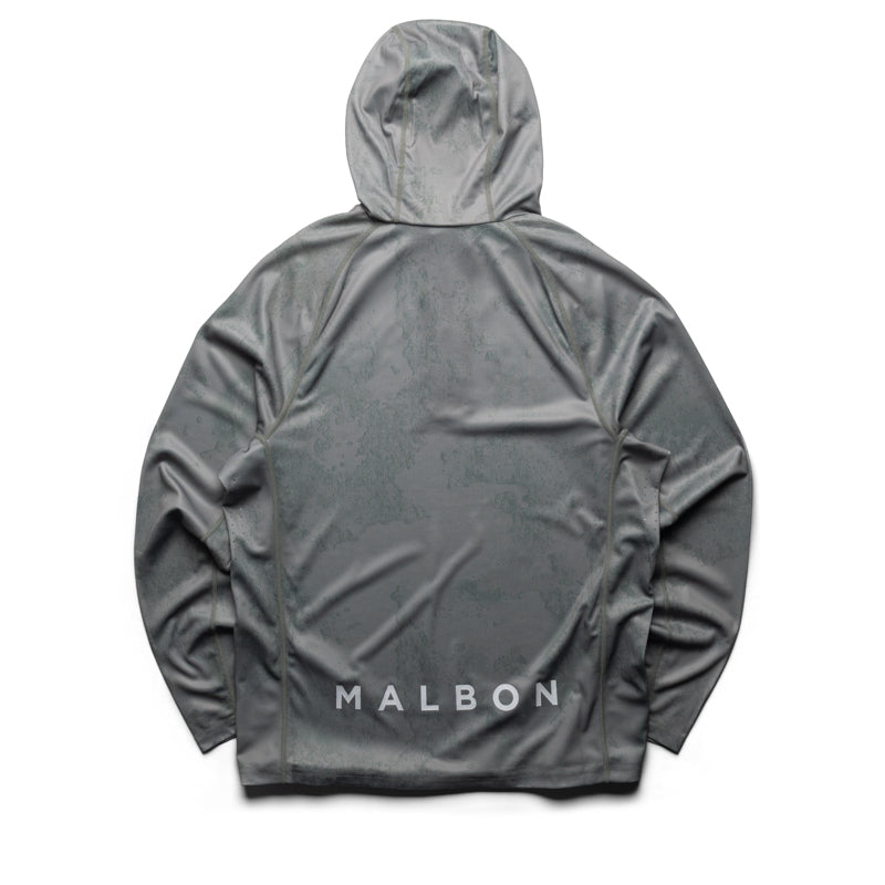 Malbon Golf And Tackle Sunshirt - Steel Ripple