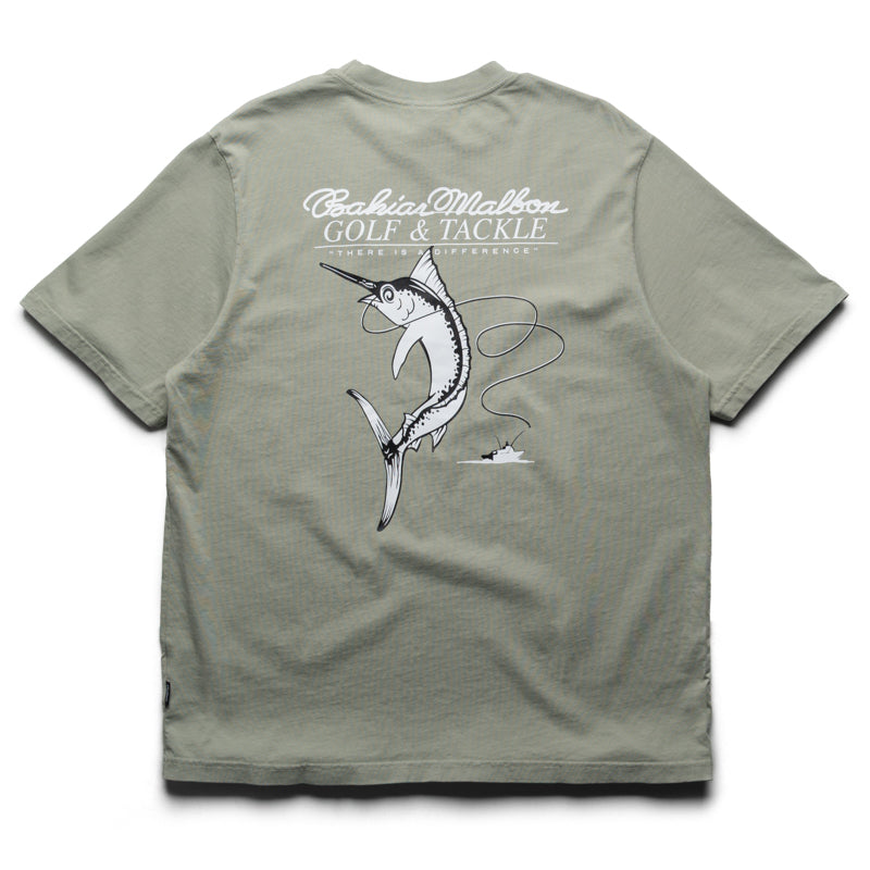 Malbon Golf Bermuda Bahiar Tee - Seagrass