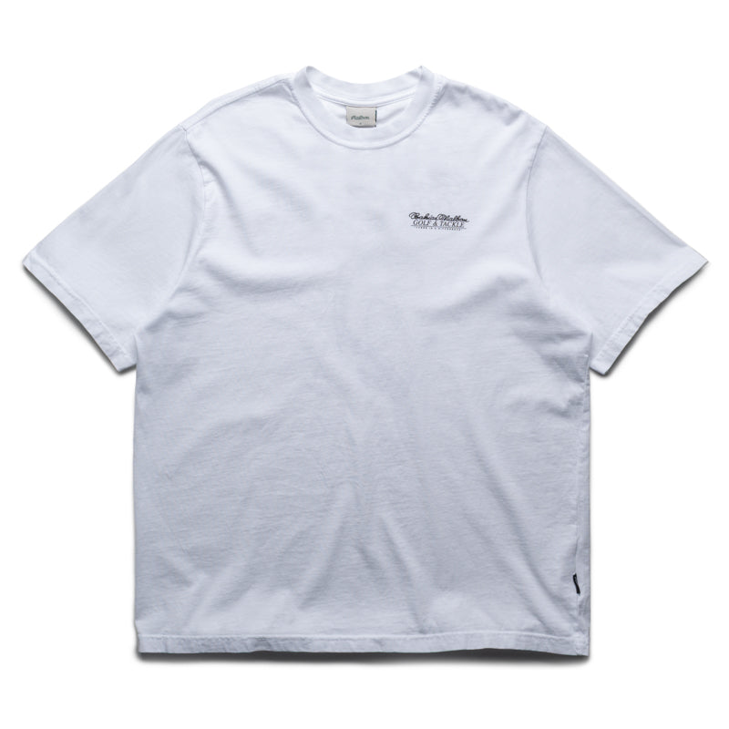 Malbon Golf Bermuda Bahiar Tee - White