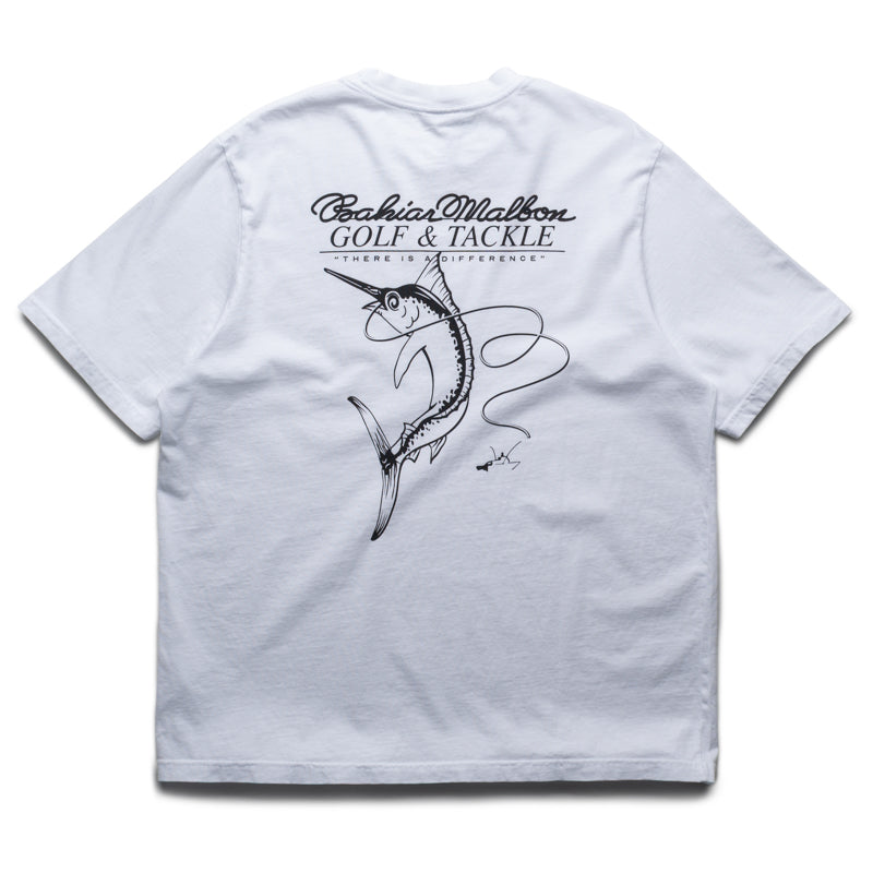 Malbon Golf Bermuda Bahiar Tee - White