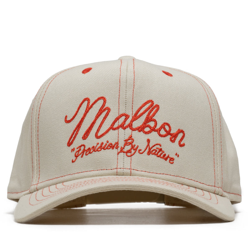 Malbon Golf Precision Snapback - Ivory