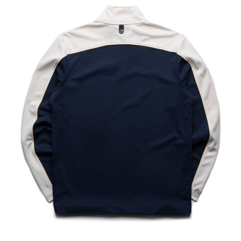 Malbon Golf Aurora Midlayer Quarter Zip - Navy