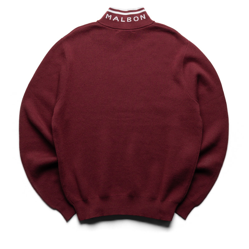 Malbon Golf Sorrel Sweater - Oxblood