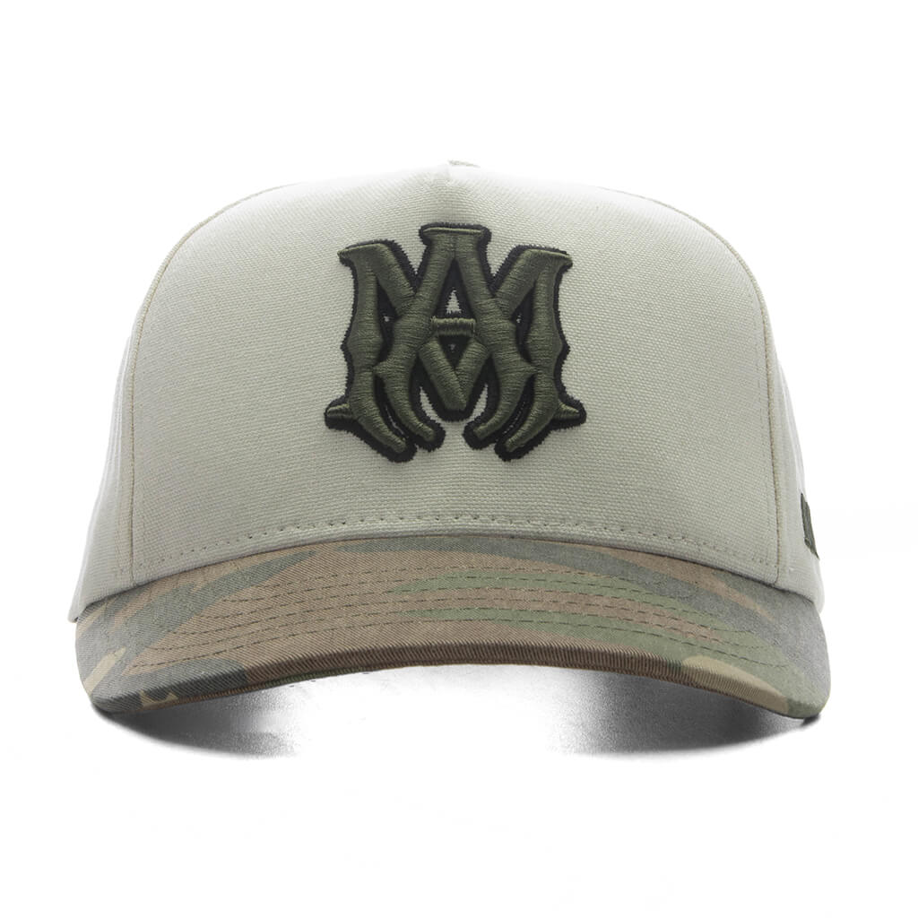 MA Outline Camo Canvas Hat - Alabaster