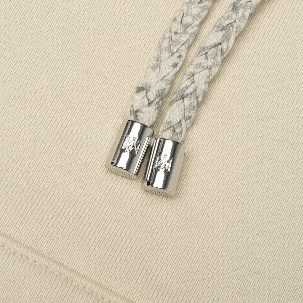 MA Quad Checkerboard Hoodie - Alabaster