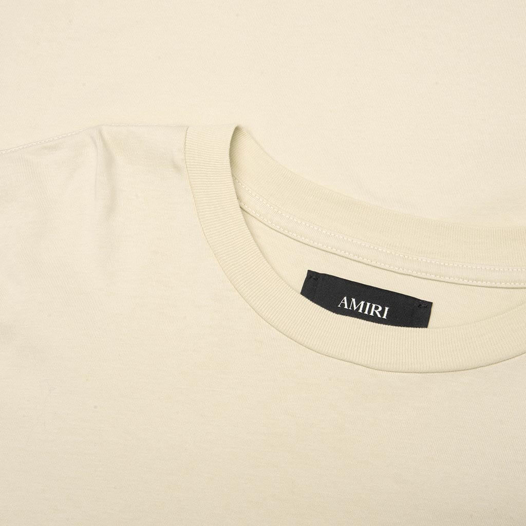 MA Quad Checkerboard OS Tee - Alabaster