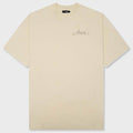 MA Quad Checkerboard OS Tee - Alabaster