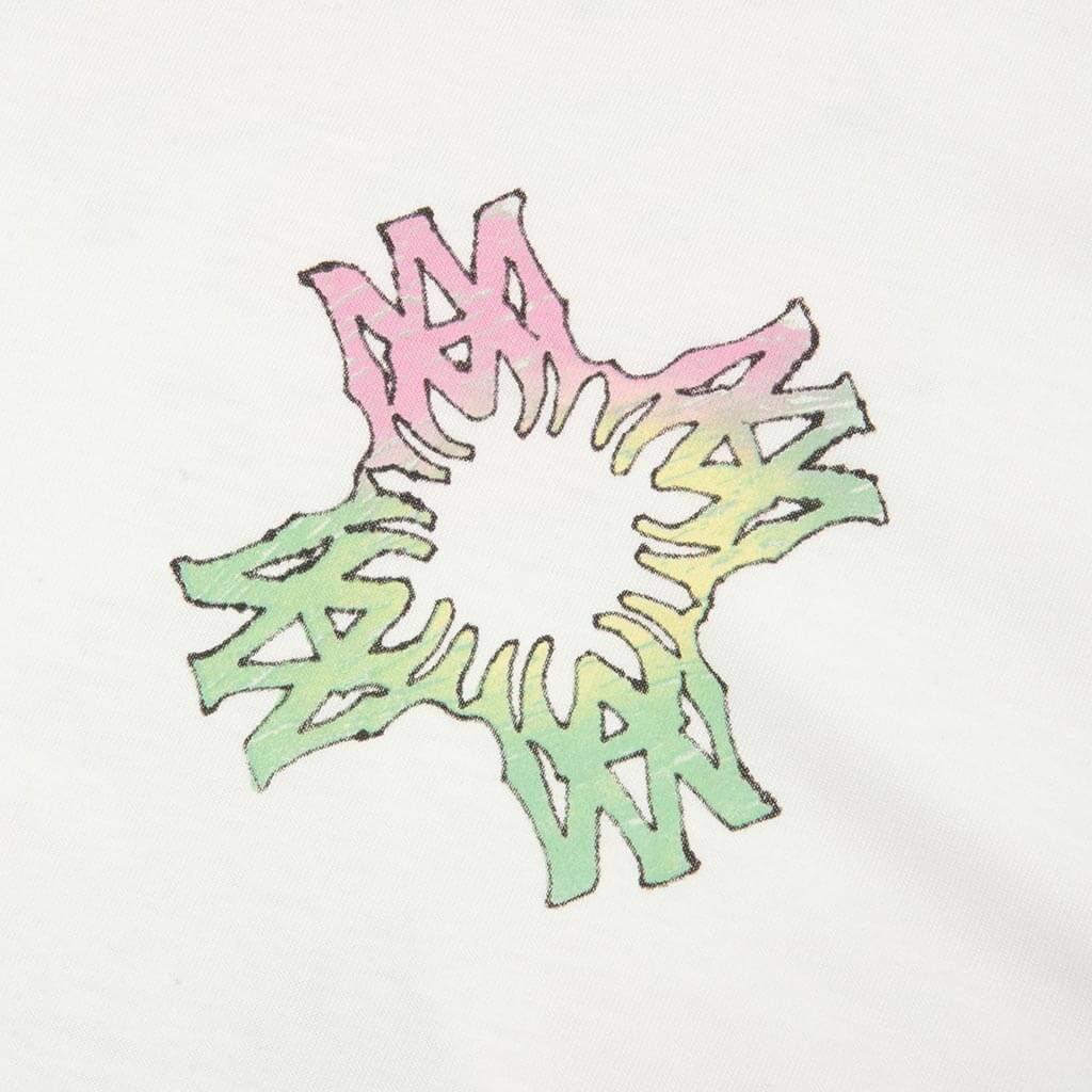 MA Quad Flames OS Tee - Ivory