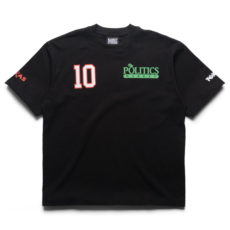 Market x Politics Players Tee - Black