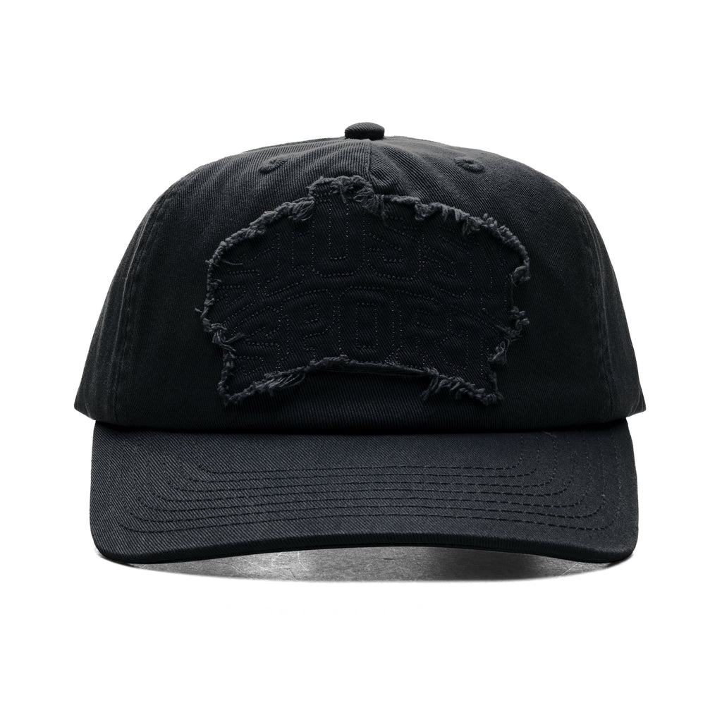 Mid Sport Patch Applique Cap - Shadow Black